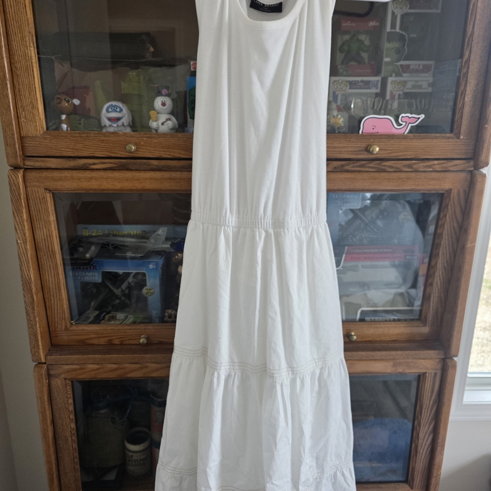 Lane Bryant White Maxi Dress